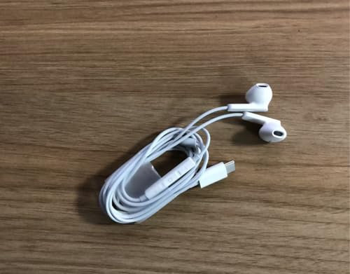 Auriculares USB C para Samsung S25 S24 Ultra S23 iPhone 16 Auriculares con Cable Tipo C HiFi Cascos con Cable y Microfono Cascos USB C para iPhone 15 Samsung Galaxy A55 A16 A35 S22 S23 S24 FE iPad 10