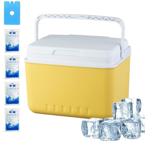 Furtryvl Scatola termica isolata | Refrigeratori da campeggio isolati | Contenitore a prova di perdite, grande capacità, accessori da viaggio per il campeggio e bevande