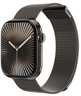 VONMÄHLEN Milanese Loop 2 – Stilvolles Edelstahlarmband mit Magnetverschluss, verstellbar, hochwertig, kompatibel mit Apple Watch