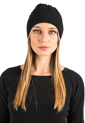 Dalle Piane Cashmere - Hut aus 100% regeneriertem Kaschmir - Made in Italy - Frau/Mann, Einheitsgröße