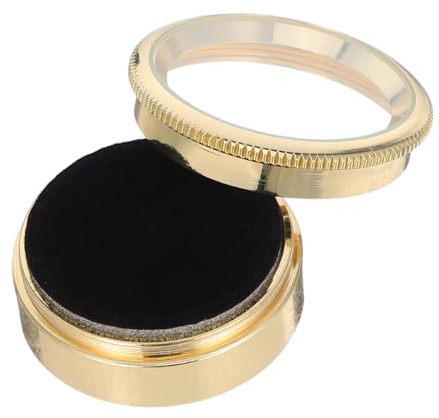 iplusmile Boîte à Bijoux Verre avec Couvercle Transparent Écrin pour Pierres Précieuses Coffret de Rangement pour Bagues et Autres Bijoux