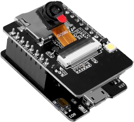 AYWHP 1PCS ESP32 CAM WiFi Bluetooth Board,ESP32 CAM MB Entwicklungsplatine ESP32 Dual-Core mit Kamera OV3660,Micro,mit Steckplatz für TF-Karte, kompatibel mit Arduino