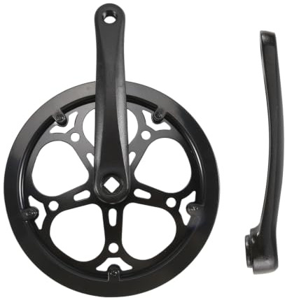 Smallterm Cykel vikbar cykel 52T 170 mm cykelvevsats tandplatta singlespeed cykel diamanthål kedjehjul tillbehör