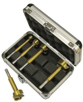 Faithfull Forstner Bit Set in Aluminium Case (5 Pieces)