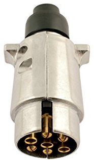 Connect 39946 7 Pin Metal Plug 12 Volt 12N 5pc