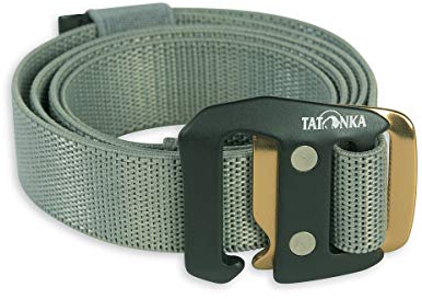 Tatonka Unisex Bælte strækbælte 25 mm G rtel, Warm Grey, 110 x 2,5 cm EU