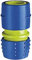 Tatay Conector Rápido Top Line para Mangueras de 1/2 Pulgadas 12.5mm 5/8 Pulgadas 15mm, Conector a Racor Universal, Fácil Instalación, Protección Solar, Azul