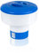 Gre 90140 - Schwimmende Dosieranlage für die chemische Behandlung von Schwimmbädern. Desinfektion und Reinigung von Schwimmbadwasser, für 200 g Tabletten, weiß und blau.