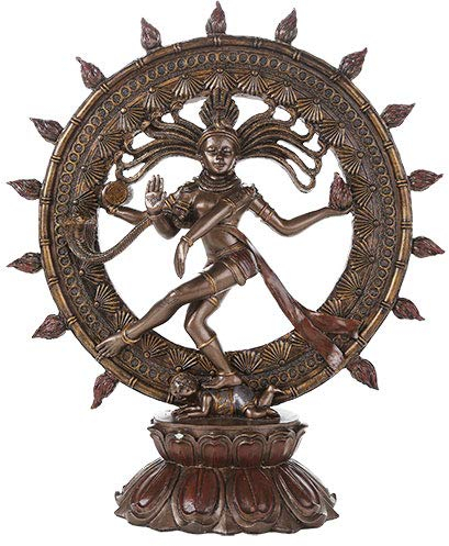 Pacific Giftware Große hinduistische Gottheit Shiva Nataraja Statue