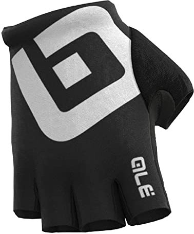 ALE' Air Handschuhe, Bianco-Black-White, L