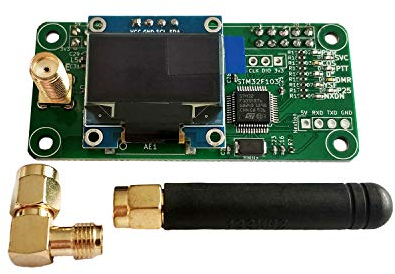 AURSINC MMDVM Hotspot Board + OLED Display + Aluminium Case, Supports UHF VHF, Raspberry Pi 3B 3B+ Pi Zero, Bluetooth, DMR YSF P25 NXDN DSTAR POCSAG