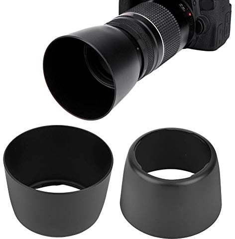 Yunir Lens Hood, ET-60 ABS Plastic Lens Hood for EF-S 55-250mm f / 4-5.6 IS 90-300mm f / 4.5-5.6 75-300mm