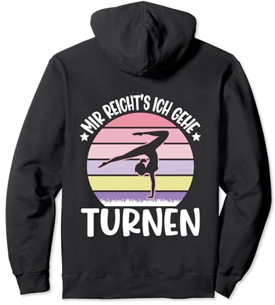 Ich Gehe Turnen, Kunstturnen Gymnastik Akrobatik Turnen Pullover Hoodie