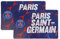 PARIS SAINT-GERMAIN 2 x Platzset PSG, offizielle Kollektion, 41 x 28 cm