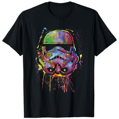 Star Wars Paint Splats Helmet T-Shirt