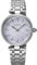 Seiko Damen Analog Quarz Uhr mit Edelstahl Armband SRZ553P1
