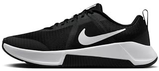 Nike Men's Mc Trainer 3 Workout Shoes, Black/White, 12