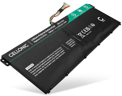 CELLONIC Batería AC14B18J Compatible con Acer Spin 5, Chromebook 13, Extensa 2519, Extensa 2508, Acer AC14B13J 2200mAh 11.4V