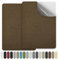 GYGYL 2 Pcs 20.3cm X 28cm (8 X 11in) Fabric Repair Patches, Linen Repair Patches, Self-Adhesive Fabric Patch for Sofas, Couch, Furniture,Tote Bags, Car Seats-Dark Brown