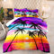 Duvet Gelb Lila Muster Bedruckte Schlafdecke Ganzjahres Bettdecke Winter Aesthetic Komfort Bett Decke Maschinen Waschbar