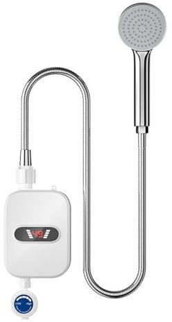 lmoikesz Kompakter Mini Warmwasserbereiter, sofortiges Warmwasser zum Baden, Durchlauferhitzer, elektrischer Warmwasserbereiter, Warmwasserbereitung, Dusche