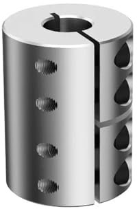Achse Fest 1pc Wellenkupplung L20 D20 Starre Kardan Drehmoment Motor Stecker Kupplung CNC Aluminium Universal Joint 3D Drucker Lager Adapter(10X10mm)