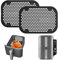 Protector Contra Salpicaduras, 2 Piezas Accesorios para Ninja Double Stack XL SL400EU SL300EU Reutilizable Silicona Accesorios para Freidora de Aire Caliente