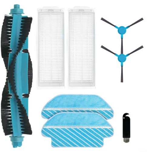 BlesConi Kit de filtre brosse latérale de rechange pour aspirateur robot Cecotec Conga 3290, 3390, 3490, 3590, 3690
