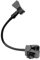 TTETTZ Schwanenhals -Mikrofokclip -Gängelmikrofell -Mic -Ständer mit runden Rohrklemme Schwanenhals -Mikrofonhalter für Innenräder, Passt 15 bis 50 Mm