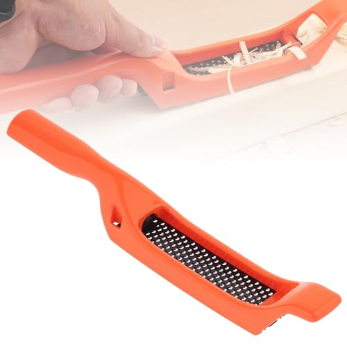 Omninmo 5-1/2 Surform Shaver Second Cut Tooth Mill File Hand Plane for Auto Body Filler/Drywall Rasp/Woodworking (Orange)
