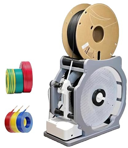 3D Filament Respooler, Filament Welder With Intelligent Start And Stop Function, Tidy Wrap Without Tangling, For 1 Kg Spools, Universal Wire, Welding Thread Winder