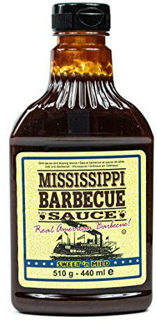 Mississippi Barbecue Sauce - Sweet 'n Mild - 510g