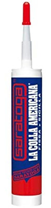 SARATOGA Colla Americana, Incolla E Sigilla, Antimuffa. Verniciabile 450 Gr