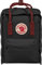 Fjällräven Unisex Rucksack Laptop Kånken schwarz-ox-rot, 16 x 23 x 35 cm, 13 Zoll, 13 Liter, 27171-220