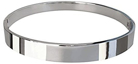 etNox - Halsreif ''Story of O.'' Edelstahl poliert 13,5cm (SK178LP)