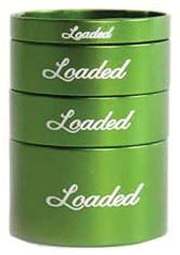 Loaded Precision Xlite Headset-Spacer-Set, Grün