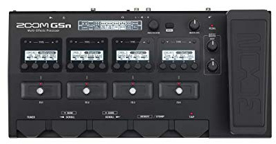 Zoom G5n Guitar Multi-Effects Processor with Expression Pedal, with 100+ Built in Effects, Amp Modeling, Stereo Effects, Looper, Rhythm Section, Tuner, Audio Interface for Direct Recording to Computer