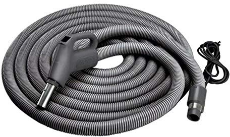 NuTone CH515 - Tubo per aspirapolvere centrale a prova di schiacciamento, leggero, con impugnatura comoda e controllo on/off, 30 piedi