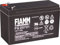 Batteria al piombo ricaricabile 12V 7.2Ah terminale faston 4.8 mm FIAMM