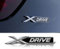 Bella-Handel StickandShine - Adesivo in Metallo Cromato per BMW X XDRIVE X-Drive 3D
