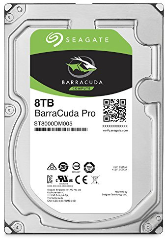 'SEAGATE Barracuda Pro 8TB 3.5 SATA III 8000 GB Serial ATA III – Festplatte (0 – 60 °C, Serial ATA III, Einheit-Festplatte)