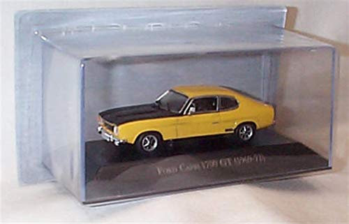 ixo 1969-72 Ford Capri 1700 GT in Gelb Auto 1,43 Druckguss-Modell