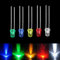 ARCELI 100 PCS Lampadina a LED a cinque colori ad alte prestazioni ad alta potenza Lampade a diodi a emissione magnetica a 2 pin Kit assortiti 3mm brillante
