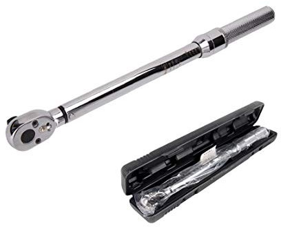 Torque Wrench 1 Inch Drive & 1/2 & 3/4, 2000 Nm High Torque Industrial Grade Preset Torque Wrench with Quick Release Function,3/4(150-450Nm)