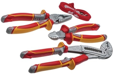 Nws N774 3pcs VDE, Side Cutter and waterpump plier Set