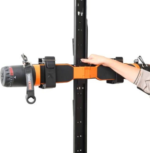 MAXPRO Slimline Wall Track | Precision Engineered, Strong & Powerful Design, Home Workout Equipment | One-Button Operation SmartConnect Cable Home Gym Sold Separately