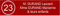 Briefkastenschild mit Nummer – Adhesives PVC-Schild – Graviertes Schild individuell gestaltbar 10 x 2,5 cm – 20 Farben verfügbar (Rot)
