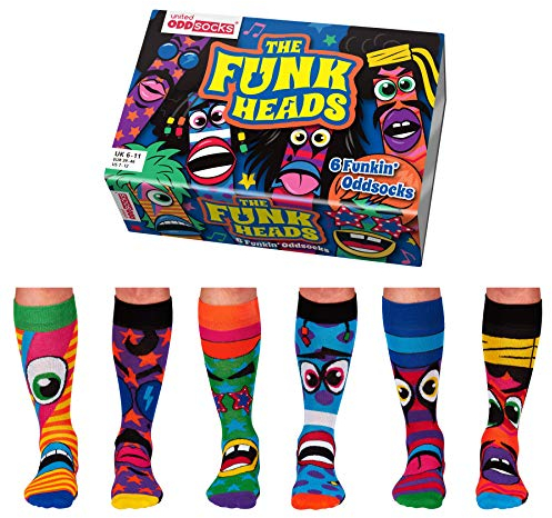 Funk Heads Oddsocks Socken in 39-46 im 6er Set - Strumpf