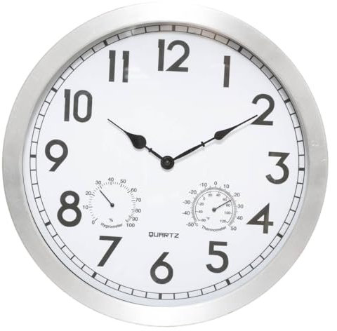 Atmosphera - Horloge d'extérieur - D40 cm