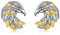 Eagle Ohrringe Sterling Silber Stud Ohrringe für Damen Herren niedliche Tier Schmuck